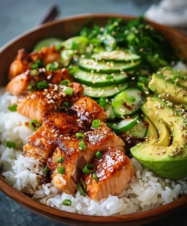 Salmon Crispy Rice