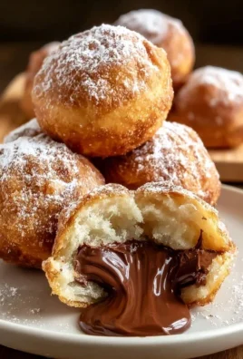 Air Fryer Nutella Bombs
