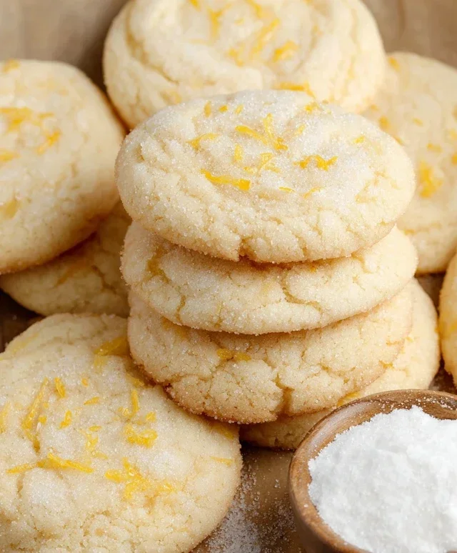 Soft & Chewy Lemon Cookies