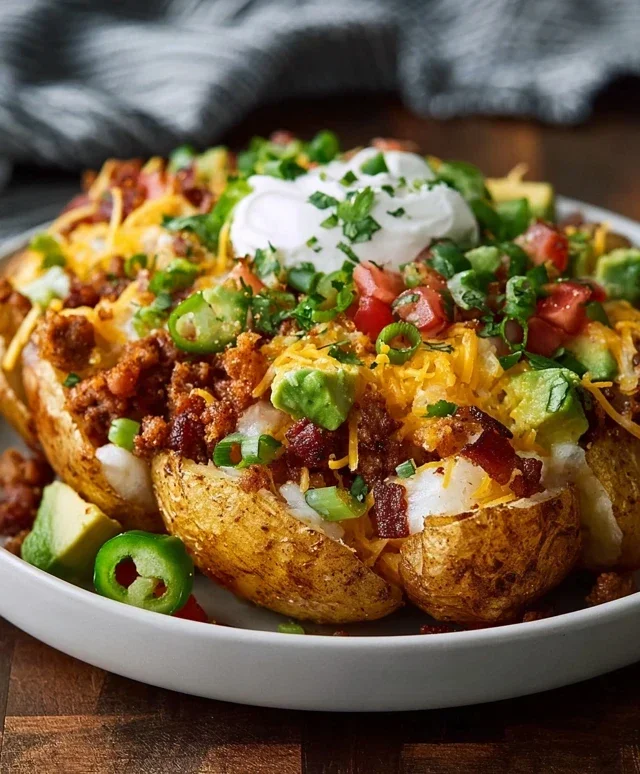 Loaded Potato Taco Bowl