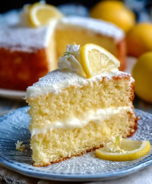 Top 1 Italian Lemon Cream Cake Irresistible