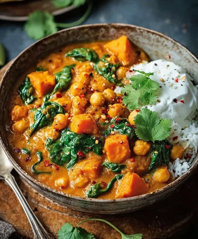 Sweet Potato and Chickpea Curry