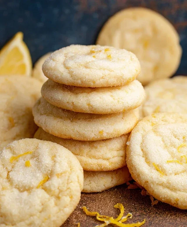 Soft & Chewy Lemon Cookies