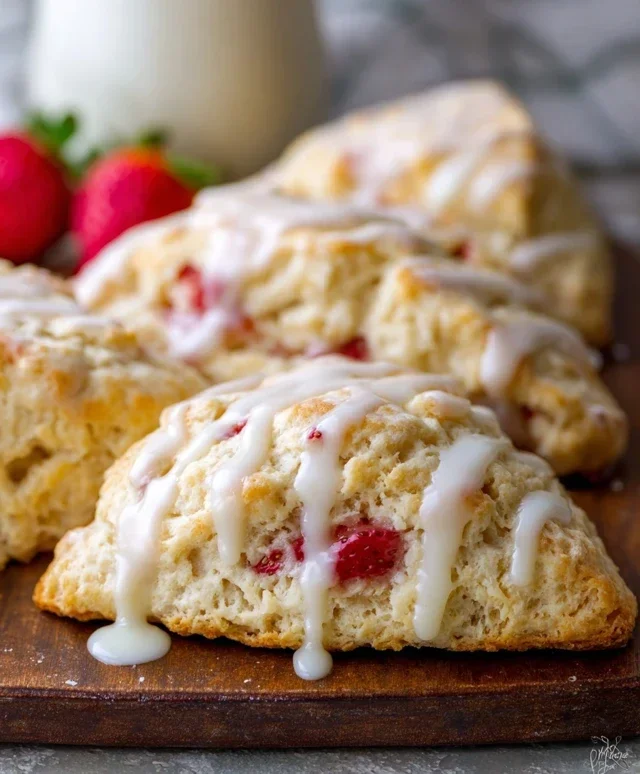 Strawberry Scones