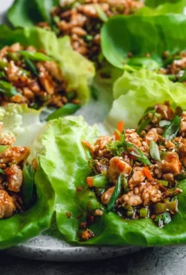 Tofu Lettuce Wraps