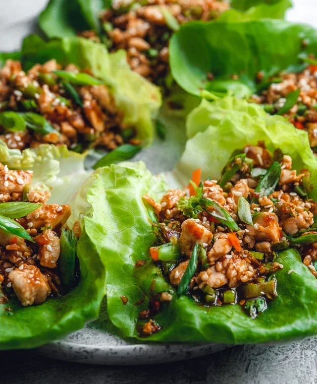 Tofu Lettuce Wraps