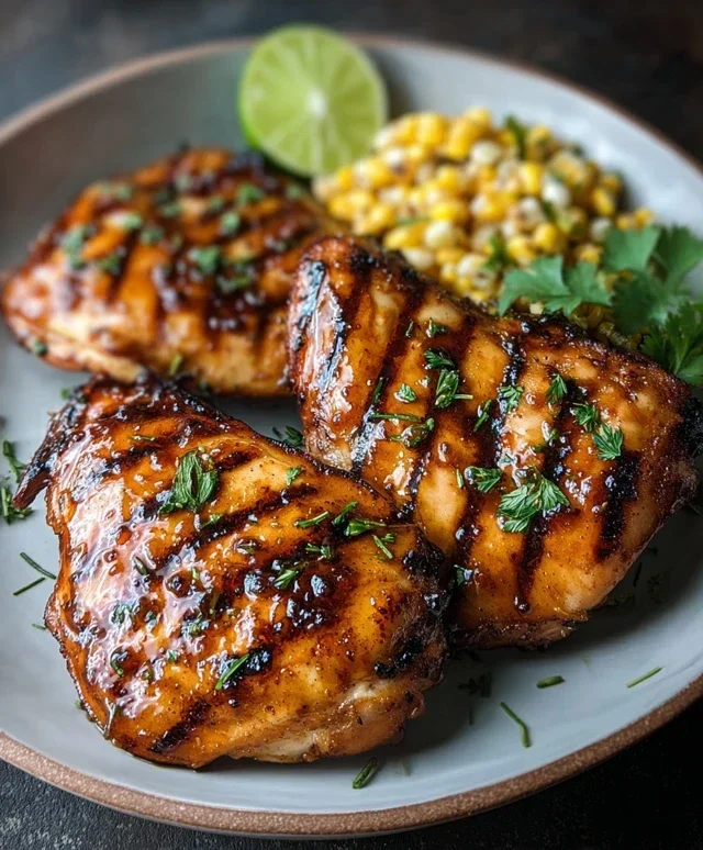 Grilled Hot Honey Chicken
