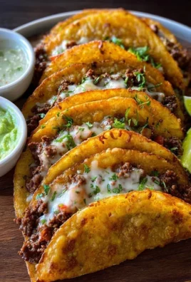 Crispy Ground Beef Tacos