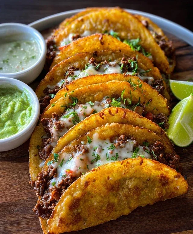 Crispy Ground Beef Tacos