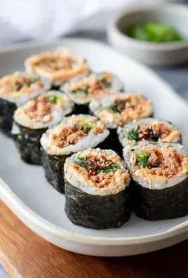 Easy 15-min. Spicy Tuna Kimbap
