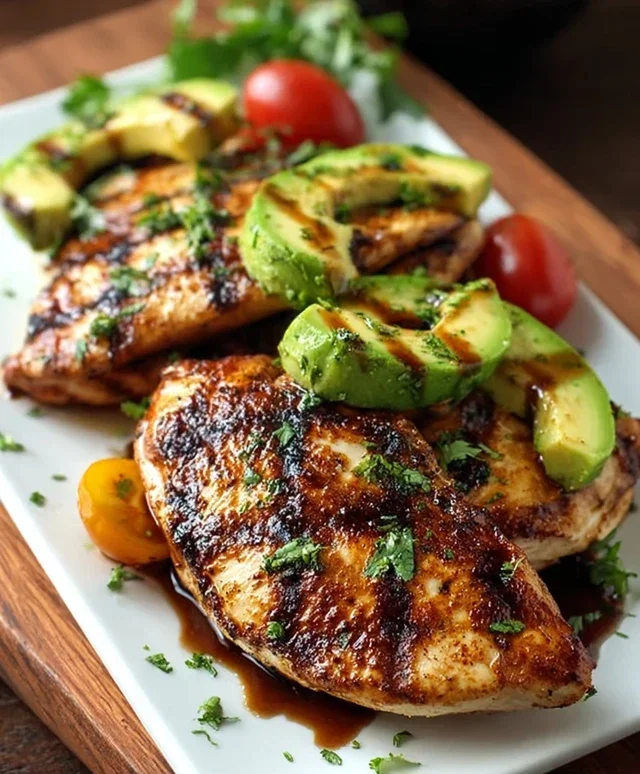 Grilled California Avocado Chicken Recipe