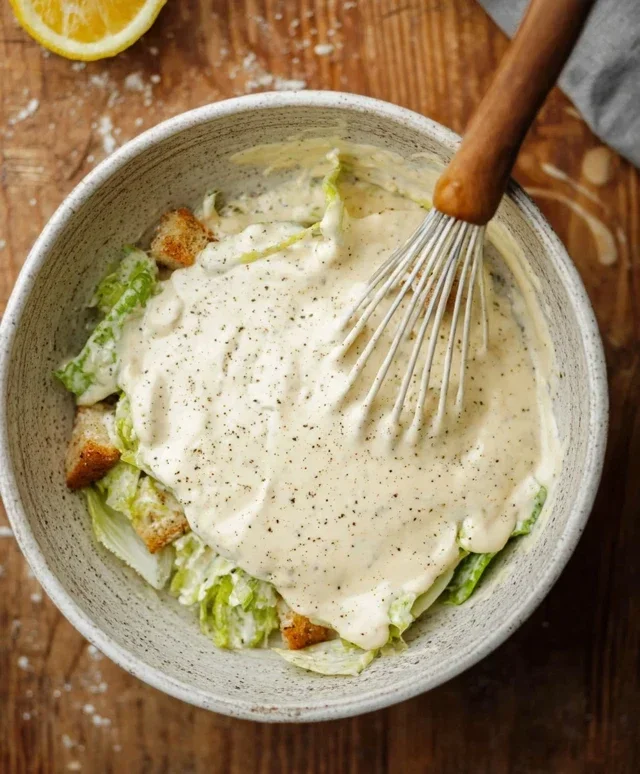 The Best Caesar Salad Dressing
