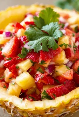 Strawberry Pineapple Salsa Recipe: A Fresh and Flavorful Treat