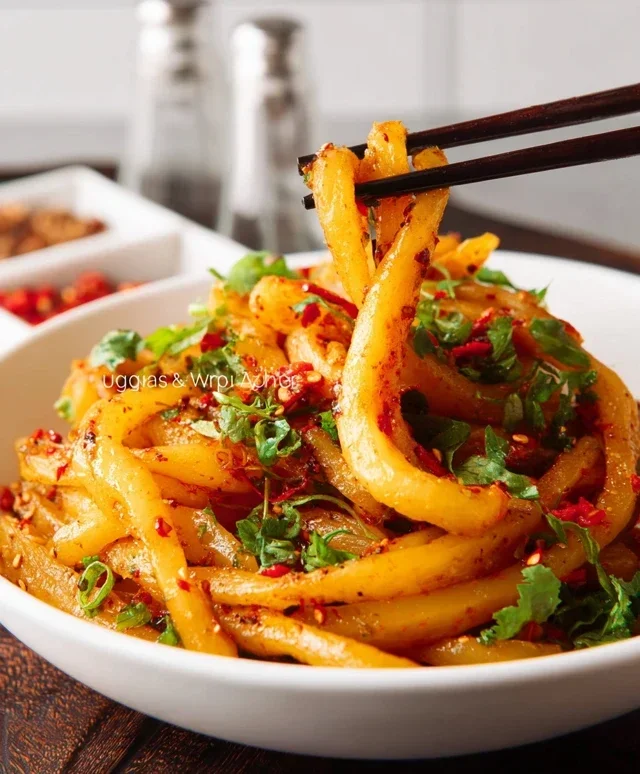 Spicy Potato Noodles