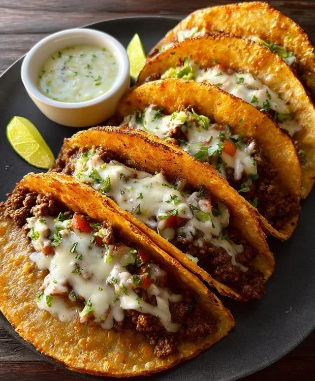 Crispy Ground Beef Tacos