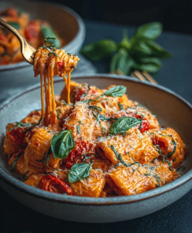 Creamy Tomato Garlic Pasta