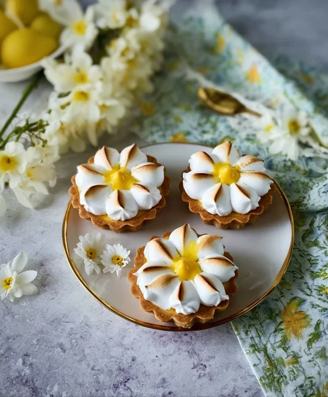 Daisy Lemon Meringue Pies