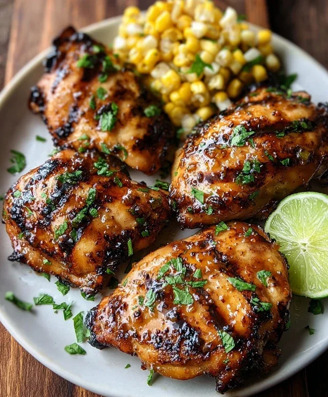 Grilled Hot Honey Chicken