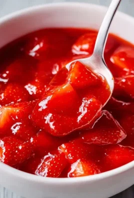 Fresh Strawberry Sauce (Strawberry Topping)