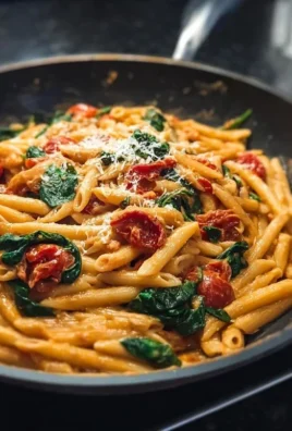 One-Pot Spinach Tomato Pasta