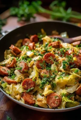 Easy Sausage and Cabbage Stir Fry
