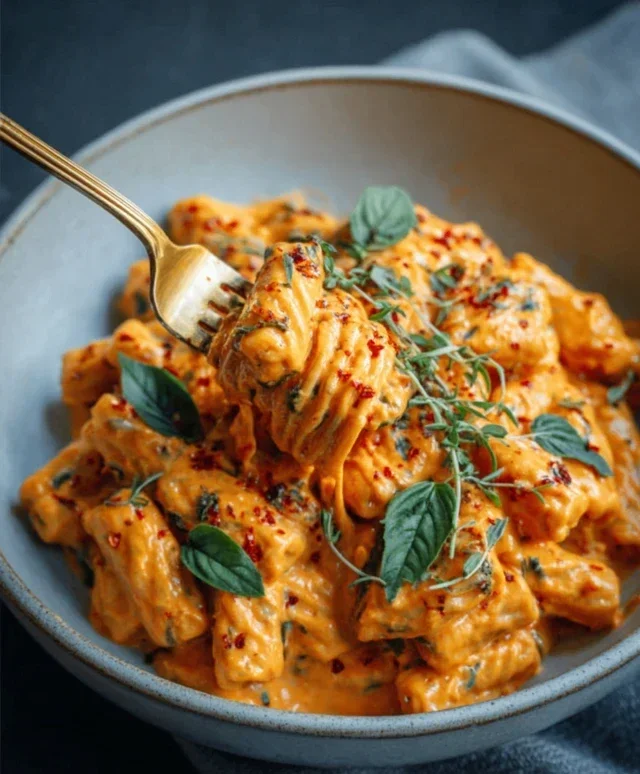 Creamy Tomato Garlic Pasta