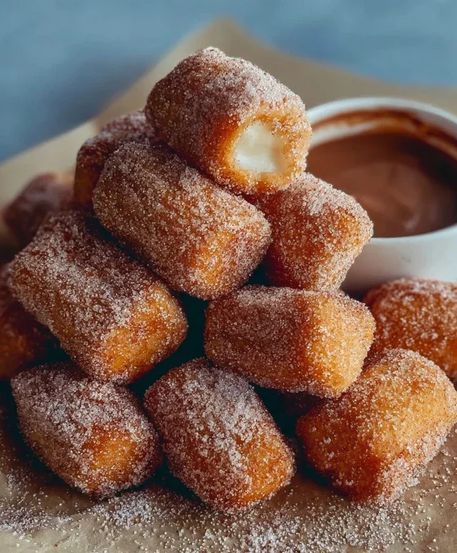 Sweet Air Fryer Churro Bites Recipe