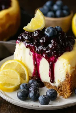 Lemon Blueberry Cheesecake