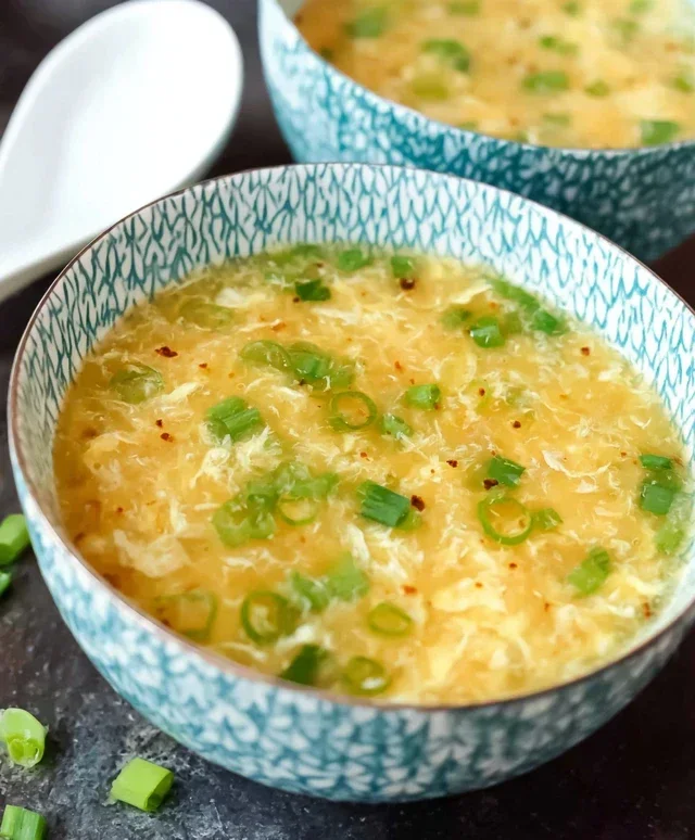 Homemade Egg Drop Soup (Keto & Gluten Free)