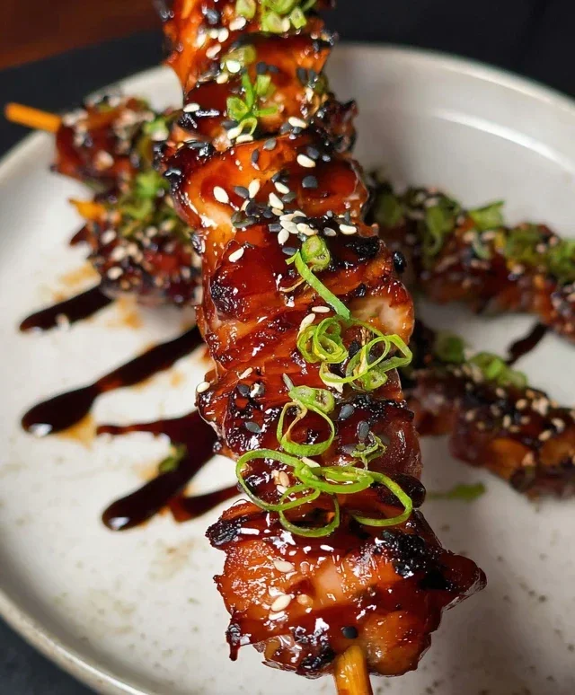 Teriyaki Chicken Skewers