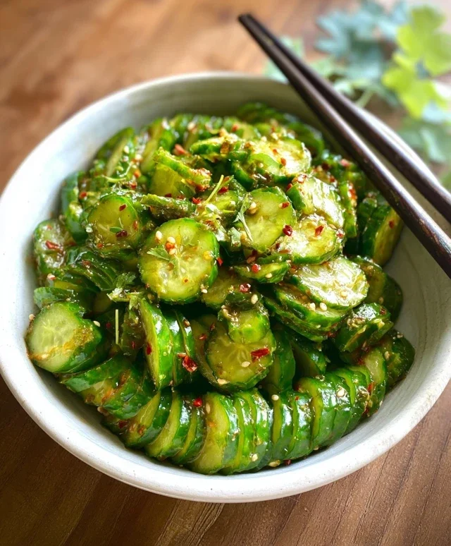 Spicy Asian Cucumber Salad