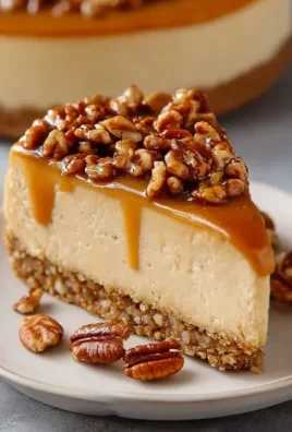 Pecan Caramel Cheesecake