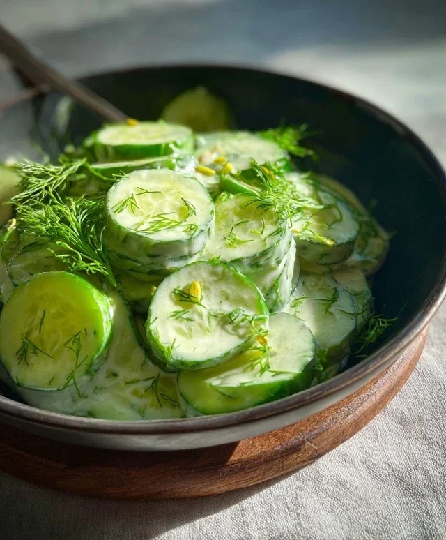 Polish Cucumber Salad