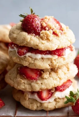 Strawberry Shortcake Cookies
