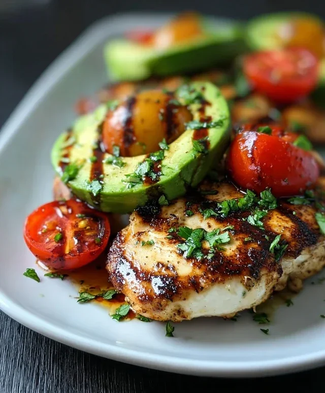 Grilled California Avocado Chicken Recipe