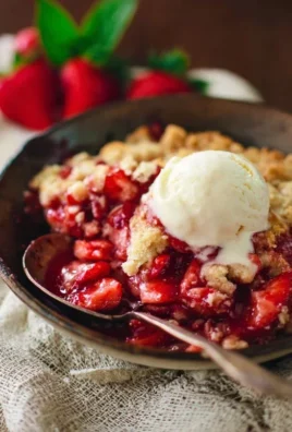 Strawberry Cobbler