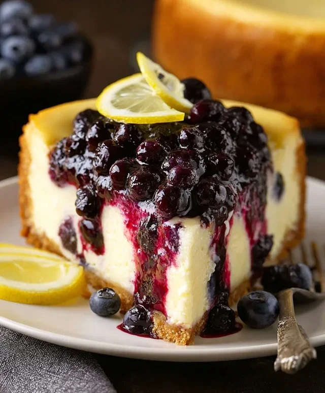 Lemon Blueberry Cheesecake