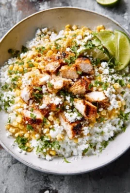Street Corn Chicken Rice Bowl Recipe
