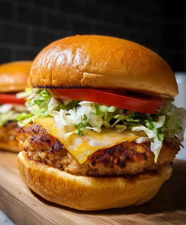 Ground Chicken Smash Burgers
