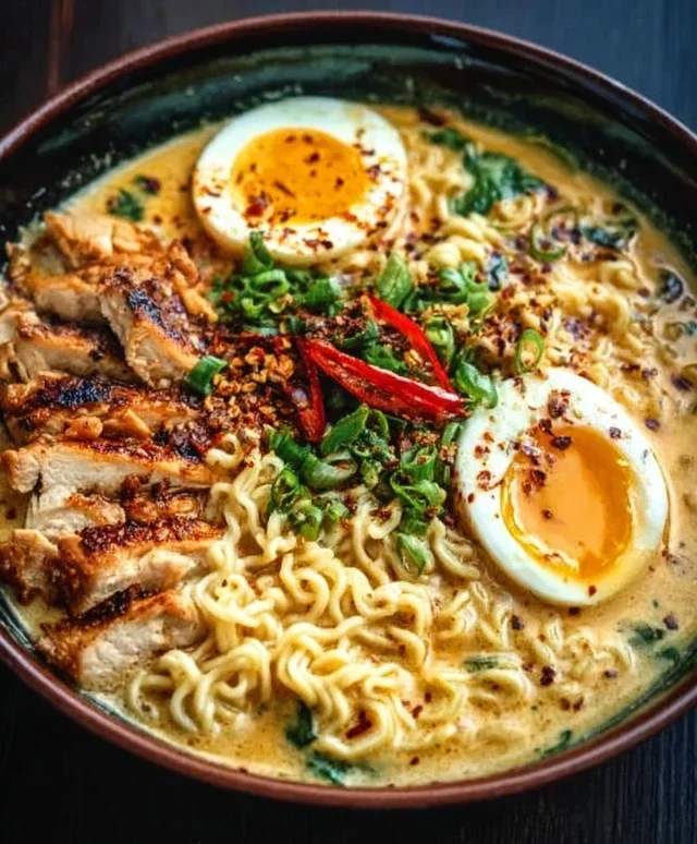 Creamy Garlic Chicken Ramen: An Incredible Ultimate Recipe