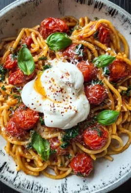 Burst Tomato Burrata Pasta