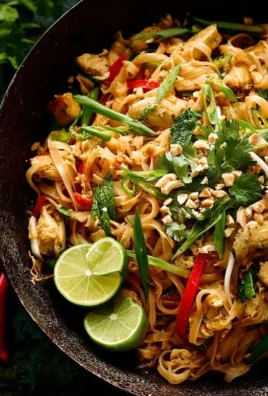 Chicken Pad Thai Dish